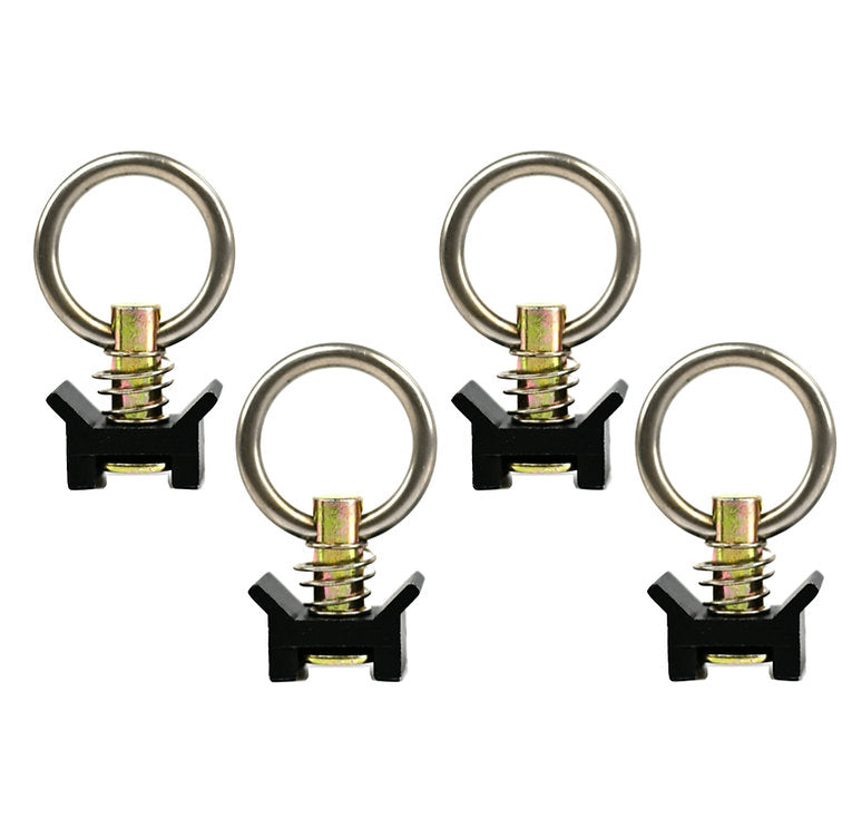 VENTURE L-TRACK STAINLESS STEEL RING - 4 Pack