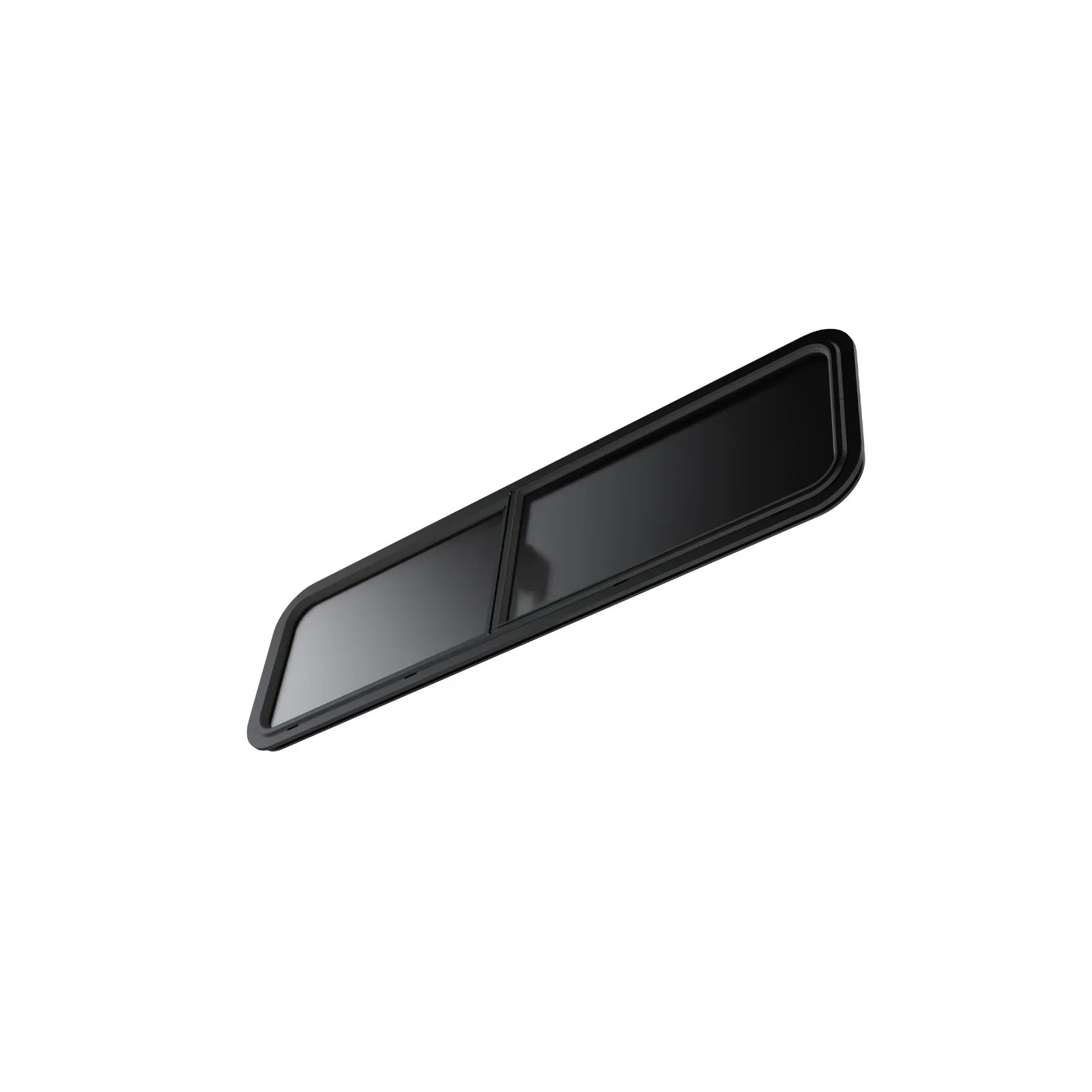 Half Slider Bunk Windows on White Background