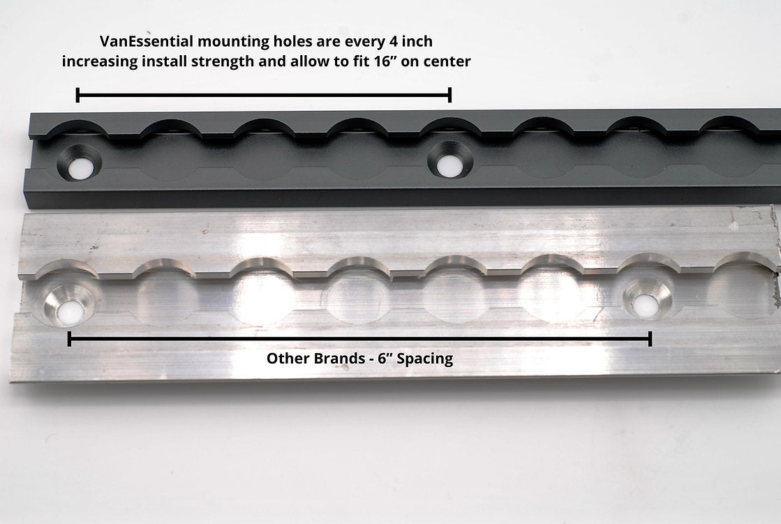  FLOOR ANGLED VENTURE L-TRACK - 2 PACK