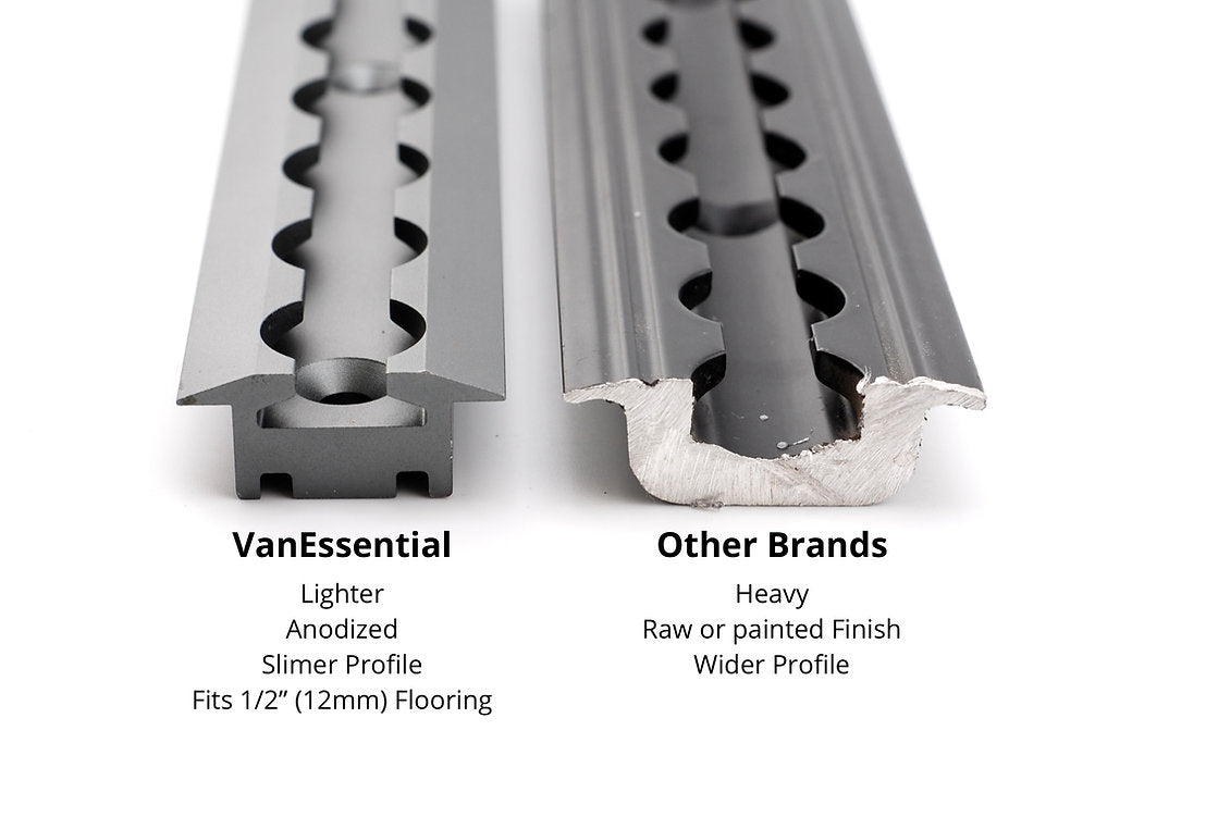 RECESSED DEEP VENTURE L-TRACK - 2 PACK
