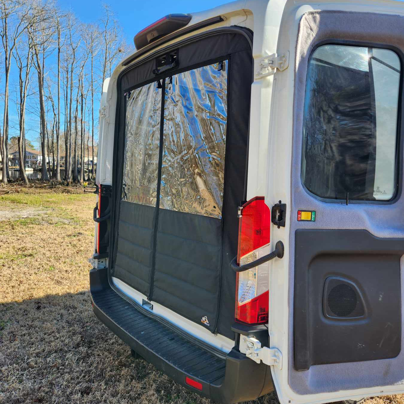 Bugwall Chill Curtain For Transit Back Door
