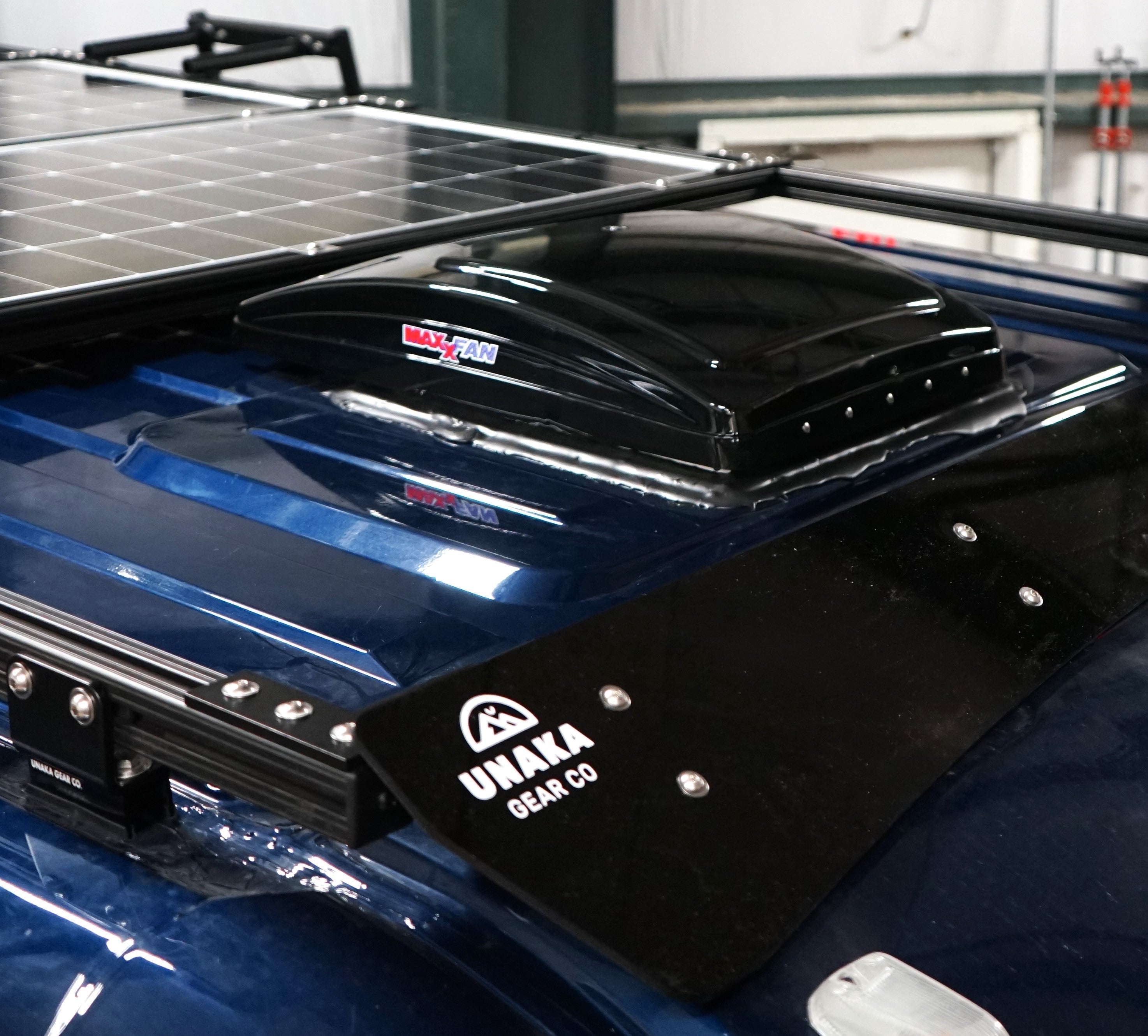 MaxxAir MaxxFan Deluxe - Installed Roof View