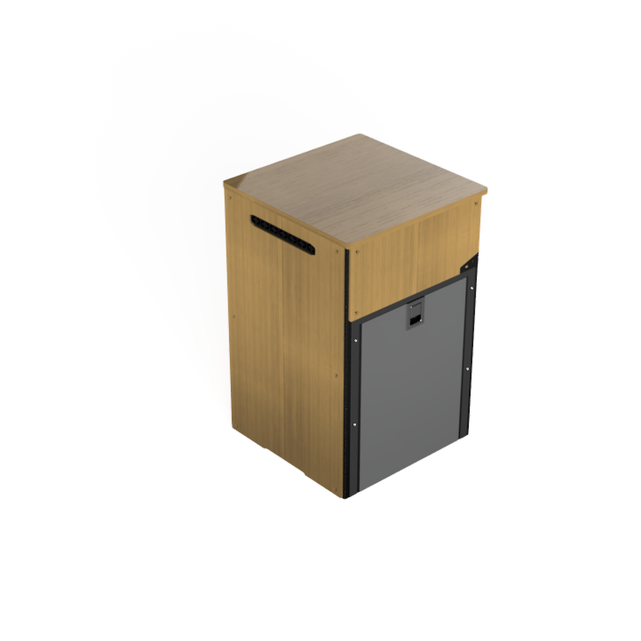 Grub Fridge Cab - Universal Fit & Compatible with Most Vans