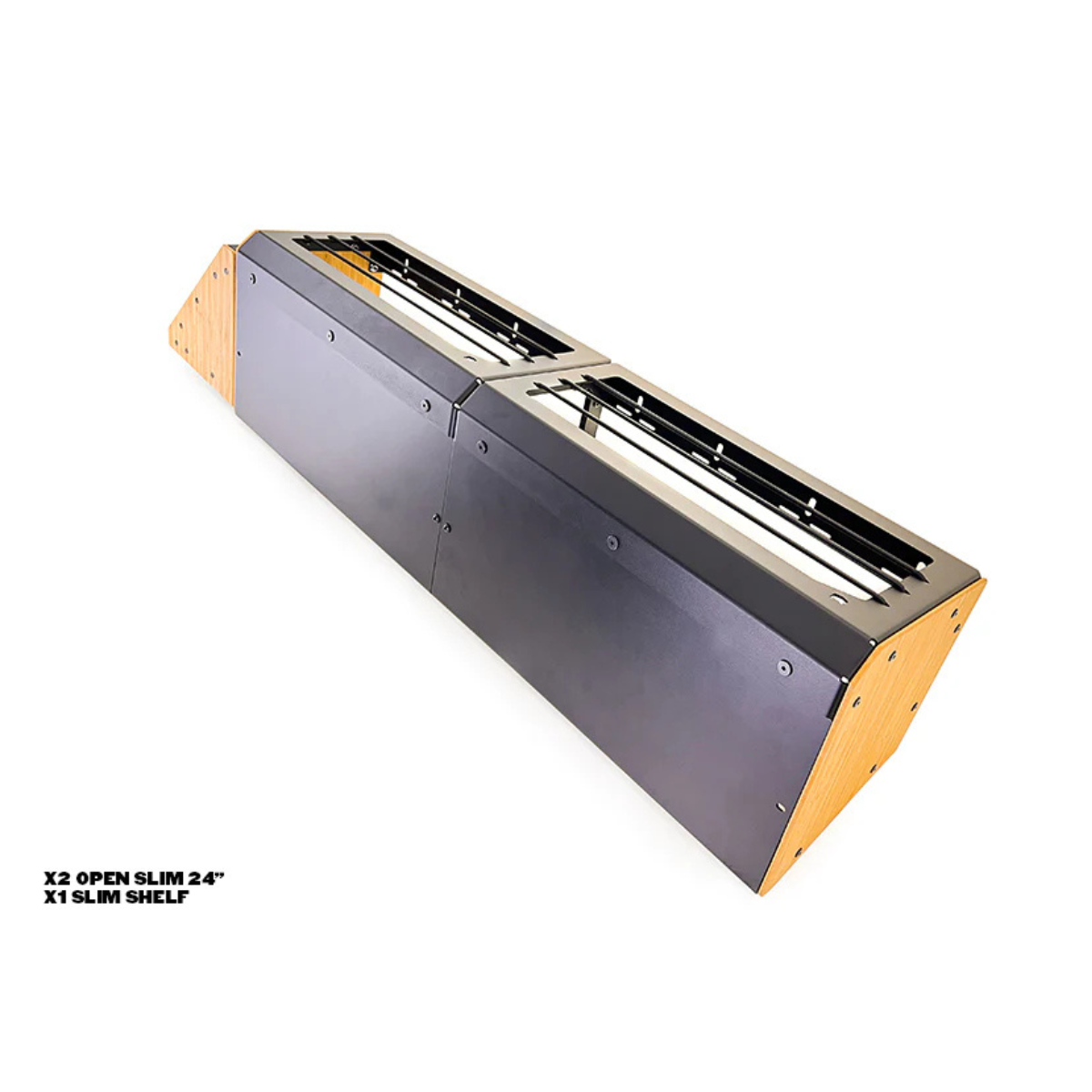 Stash Cab - 24" Open Slim for Sprinter, Transit and Promaster Vans