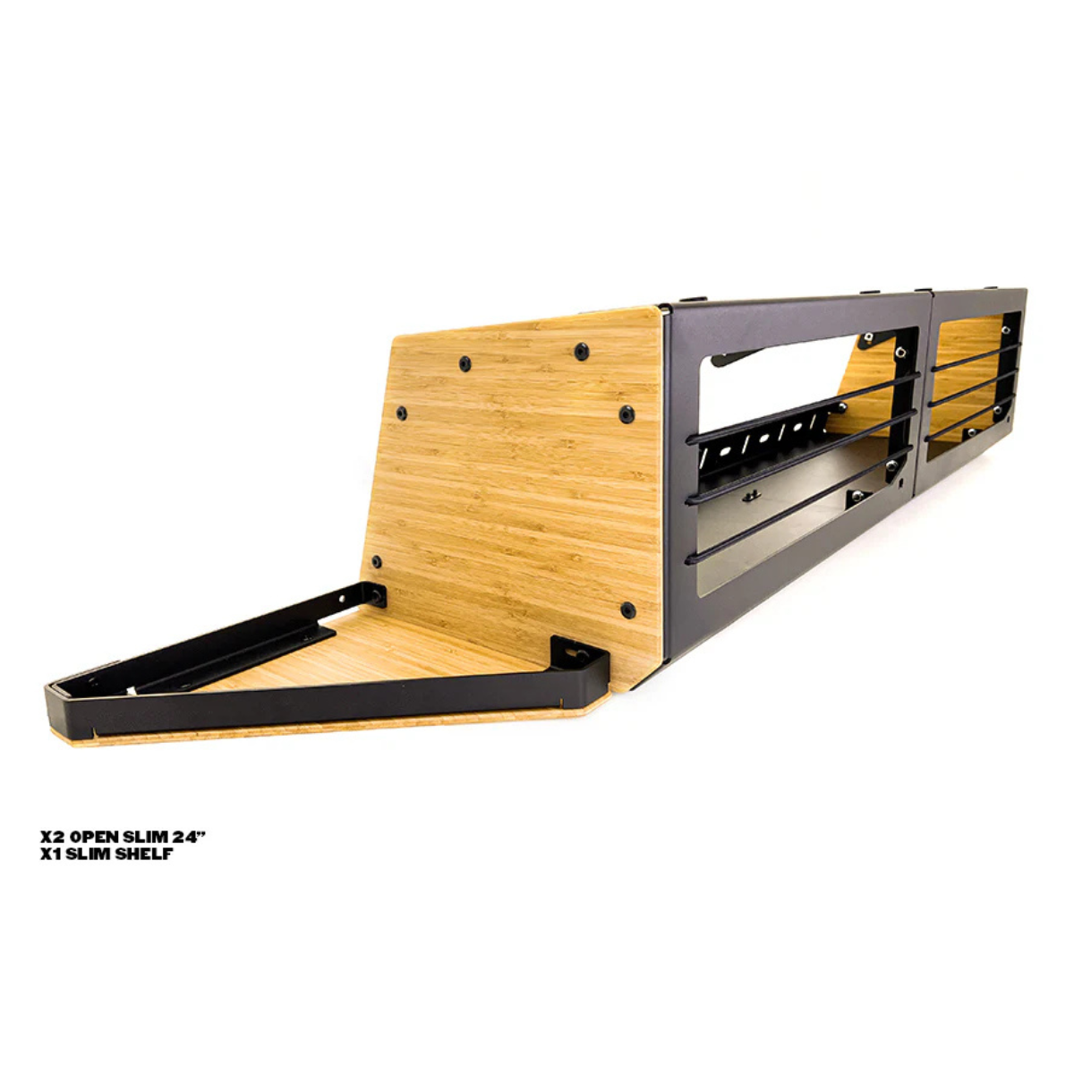 Stash Cab - 24" Open Slim for Sprinter, Transit and Promaster Vans