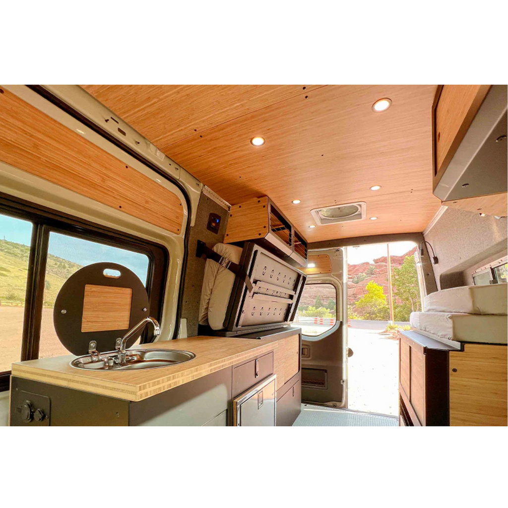 Stash Cab - 24" Open Slim for Sprinter, Transit and Promaster Vans