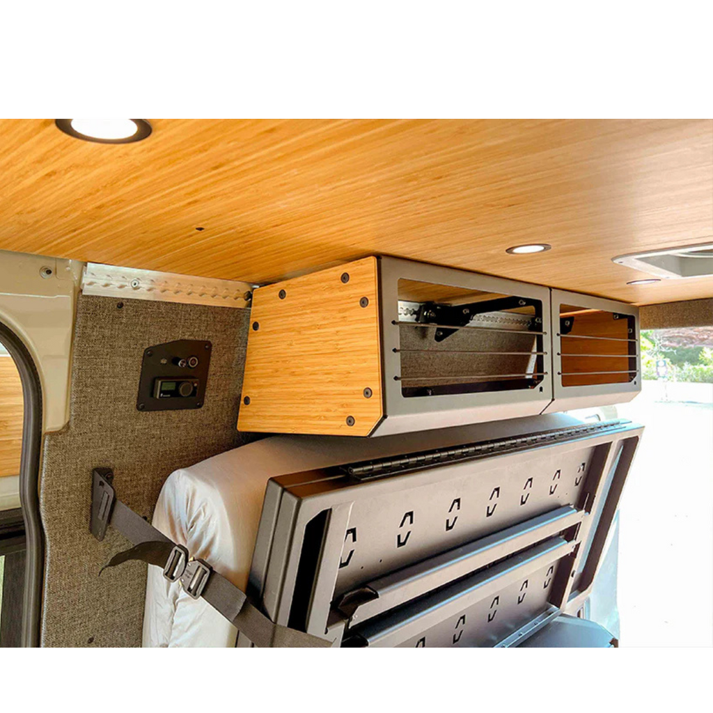 Stash Cab - 24" Open Slim for Sprinter, Transit and Promaster Vans