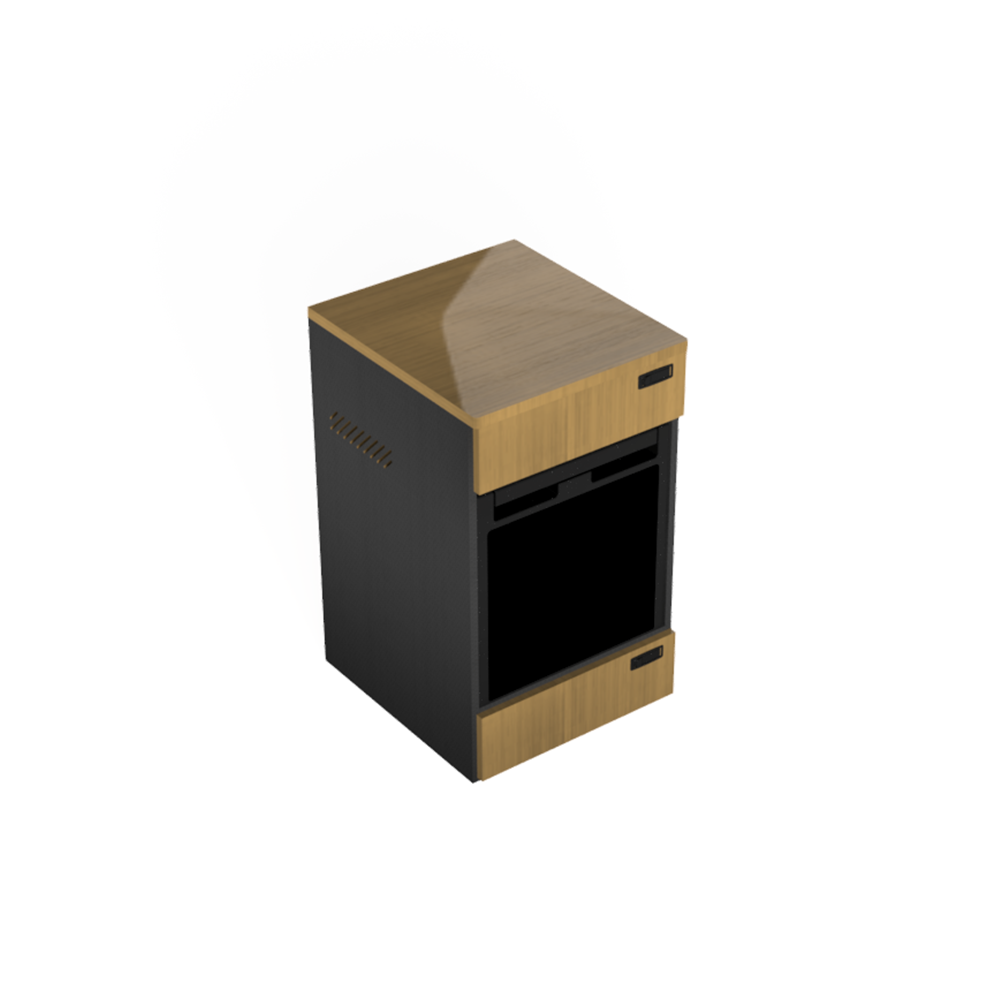 Van Kitchen Refrigerator Cabinet