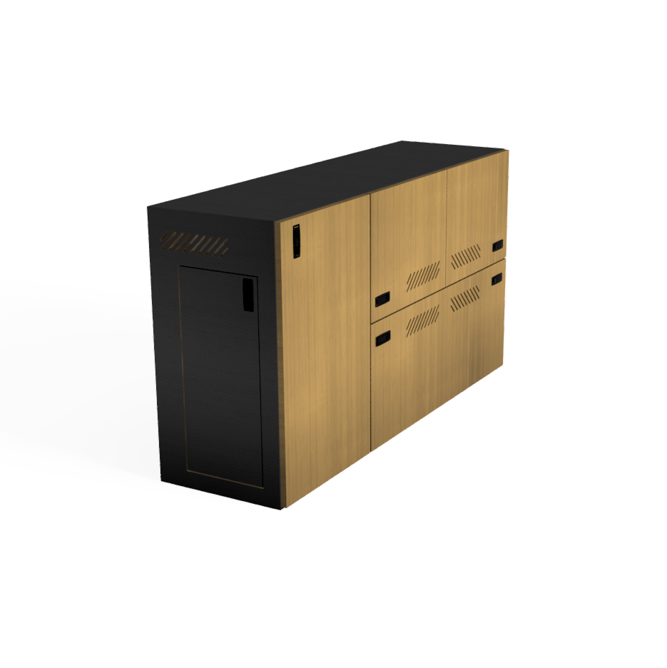 Single Universal Wheel Well Box