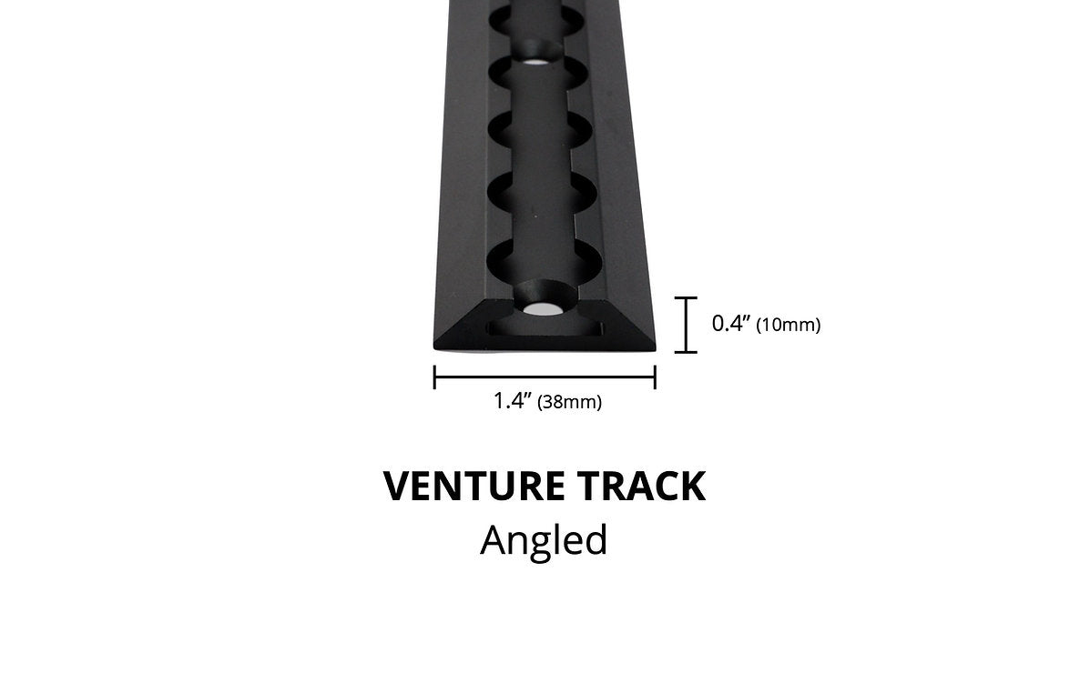  FLOOR ANGLED VENTURE L-TRACK - 2 PACK