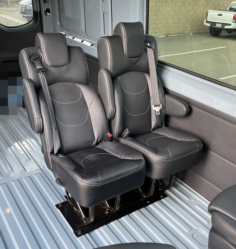  2x18” Modular Bench Seat Installed