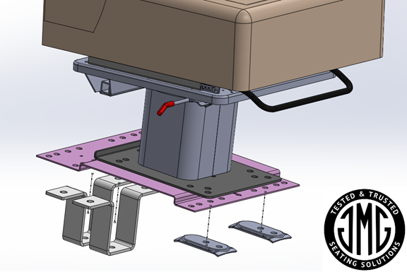 18” Nex-Gen Swivel Chair - Installation Guide