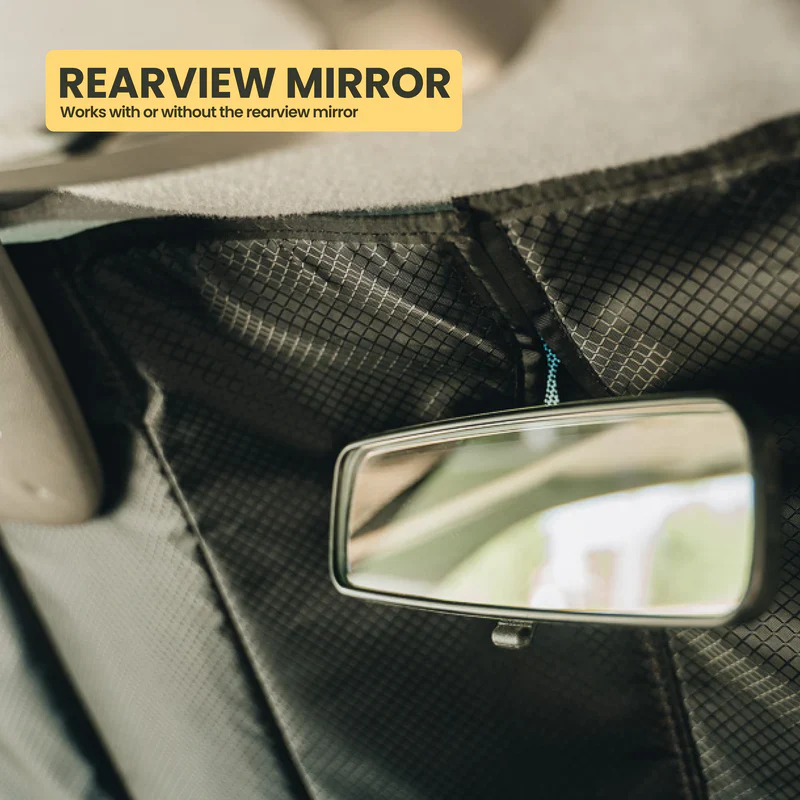 Transit Full 8-Piece Window Cover Set - Rearview Mirror Compatibility